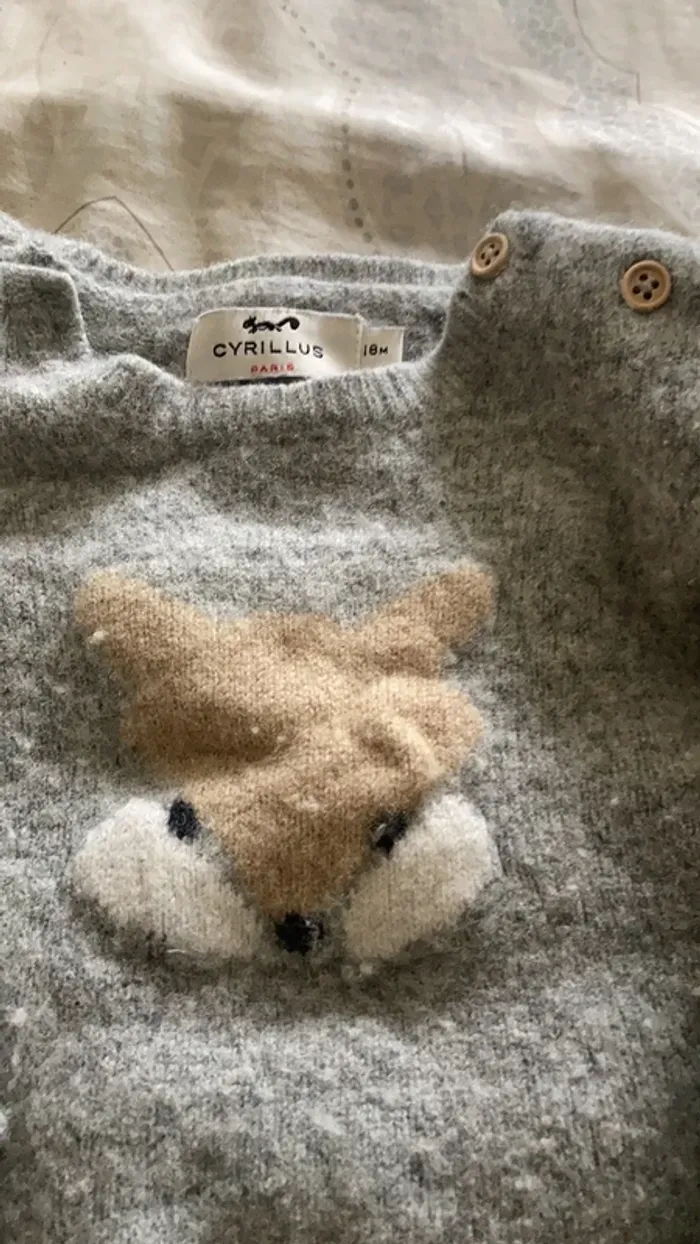 Pull Cyrillus 18mois - photo numéro 2