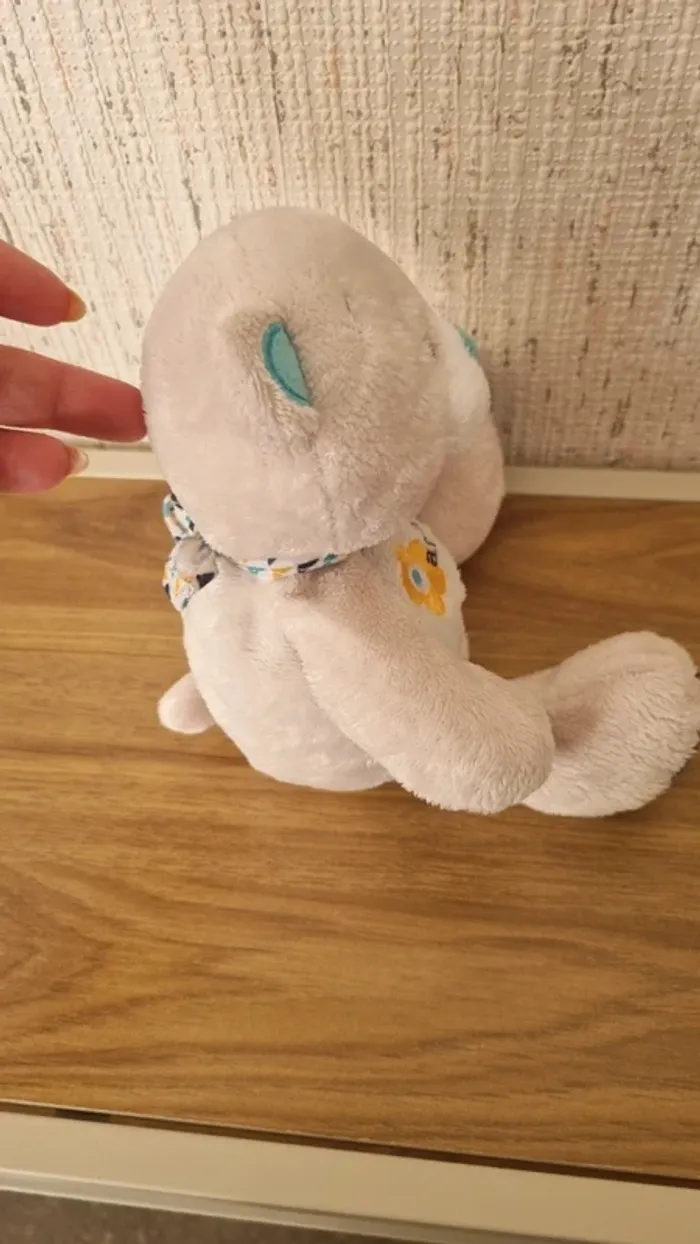 Peluche doudou ours - Arthur et lola - photo numéro 3