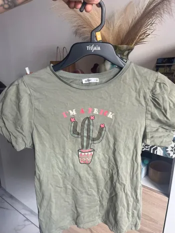 T shirt cactus 12ans