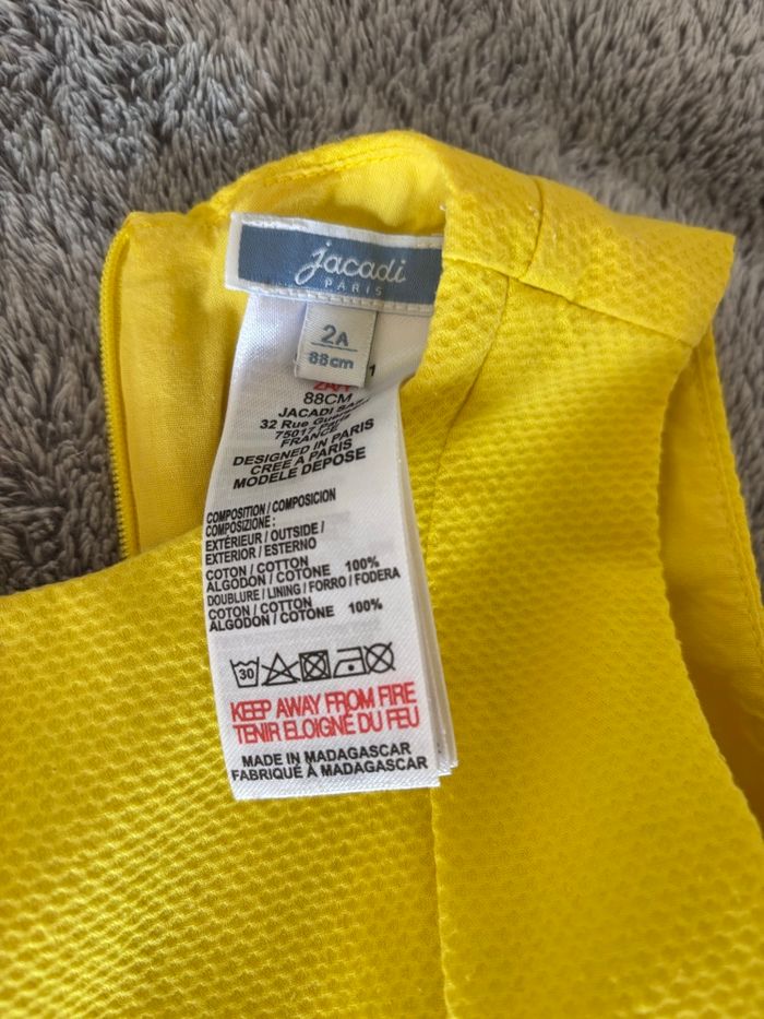 Robe été Jacadi 2 ans 88 cm - photo numéro 4