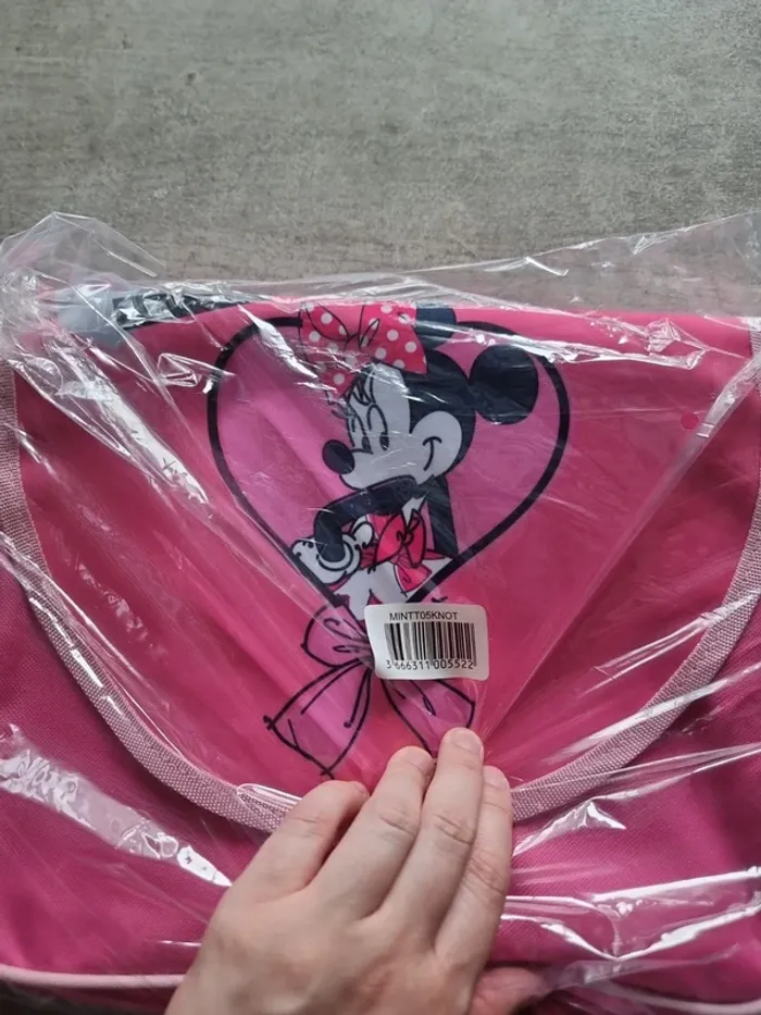 Sac cartable école minnie - photo numéro 3