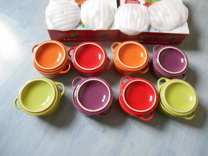 Mini-cocottes de couleur - photo numéro 2