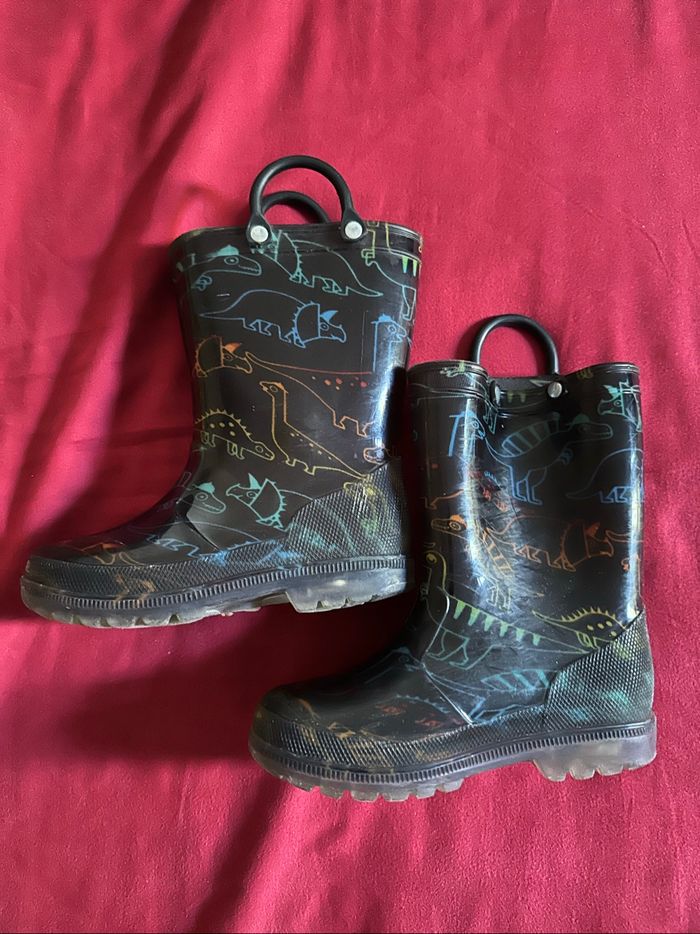 Bottes lumineuses enfant taille 27