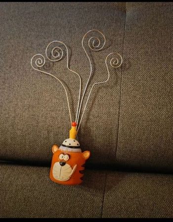 Porte photo chat 4 photos