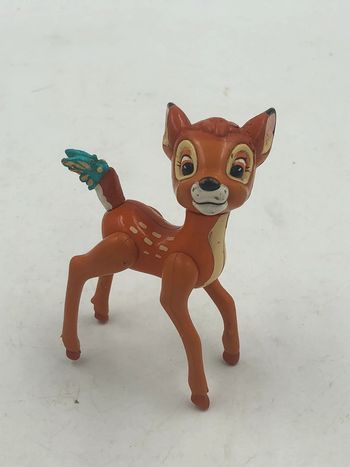Figurine Disney Bambi articulé vintage 9x10 cm