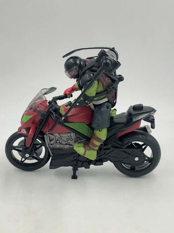 Moto + figurine TMNT tortue Ninjas Ragin’ Racer + Raphaël Playmates Toys 2015
