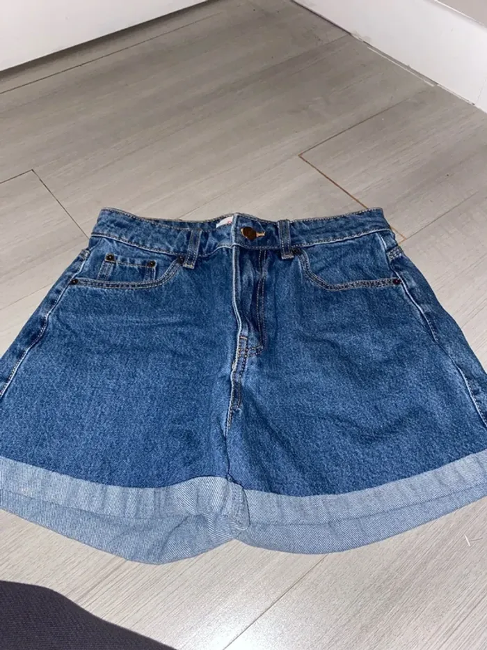 Short en jean