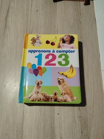 Livre rigide Apprenons à compter