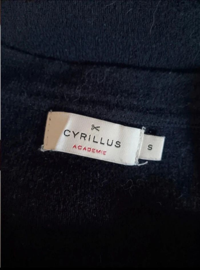 Pull marinière marine blanc laine Cyrillus - photo numéro 6