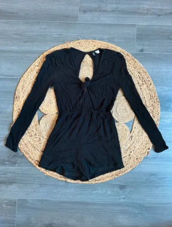 Combishort noire H&M taille 34