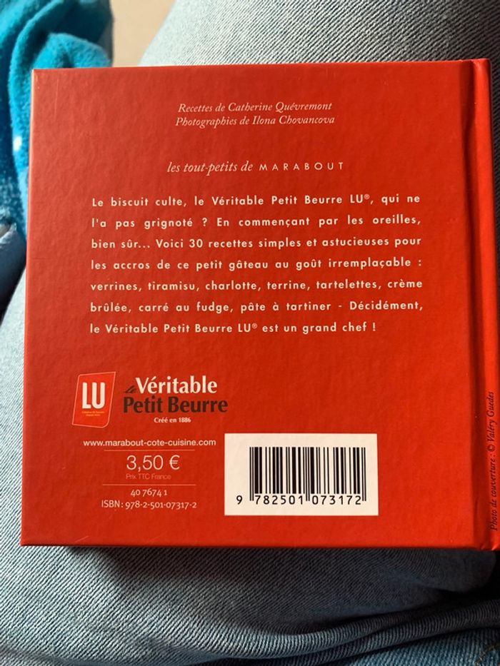 Livre de recettes avec des petits beurre LU - photo numéro 2