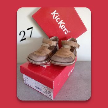 Chaussures garçon Kickers en 27