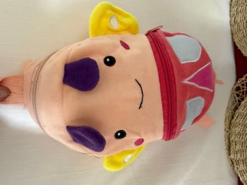 Mini sac à dos en peluche pour enfants, idéal pour la maternelle