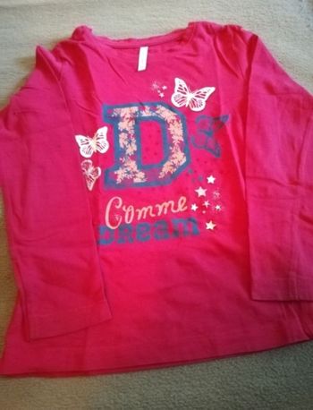 Tee shirt Gémo fille 6 ans