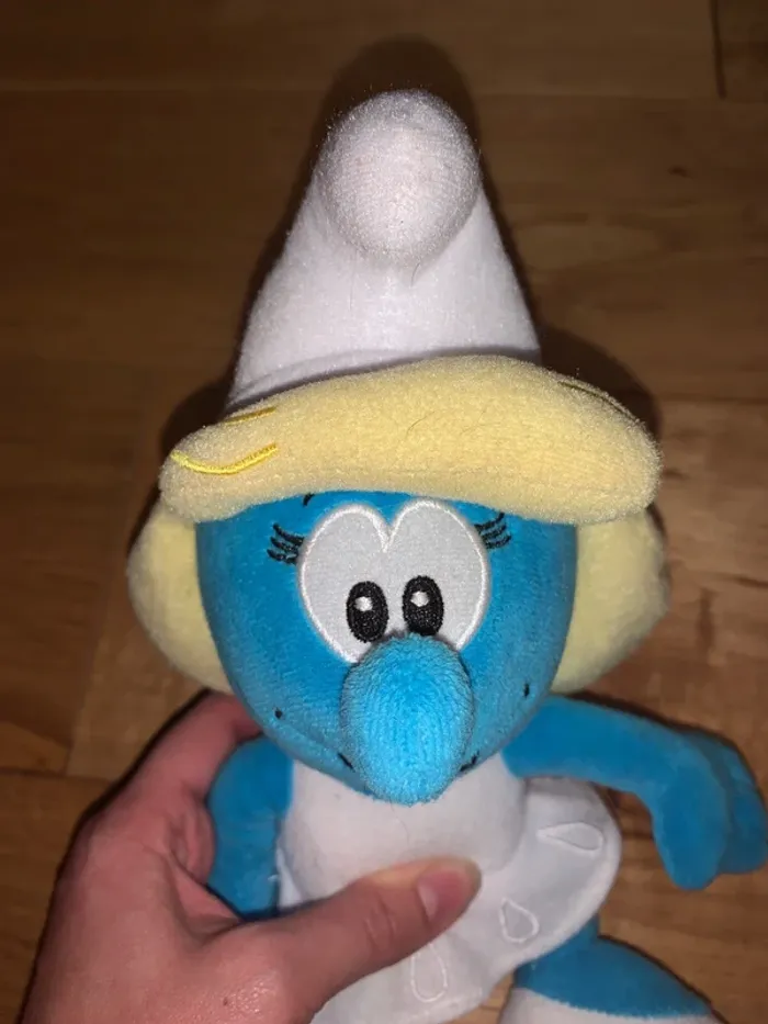 Peluche schtroumpfette - photo numéro 2