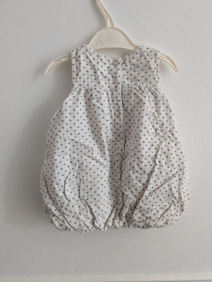 Robe blanche motif étoiles - photo numéro 3