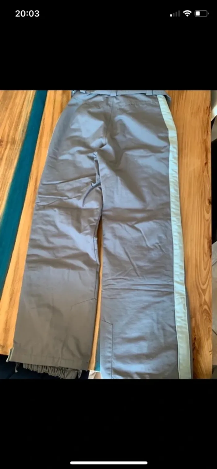 Pantalon de ski Dorotennis taille 36 avec ceinture - photo numéro 6
