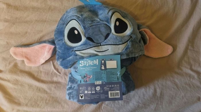 Plaid capuche stitch enfant