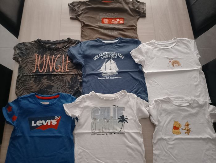 Lot tee-shirt garçon 3 ans - photo numéro 3