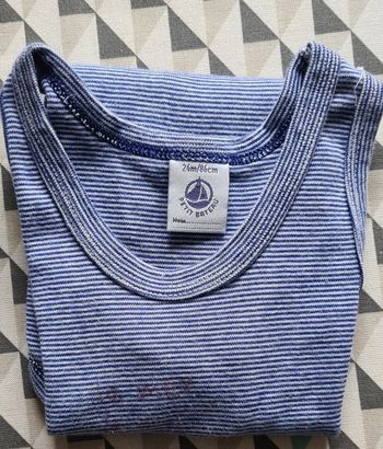 Lot de 2 bodys petits bateau