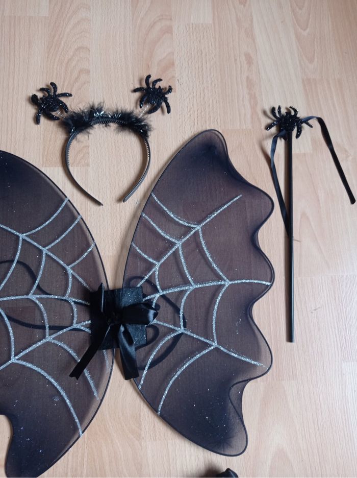 Deguisement ensemble Halloween araignée 3-6ans - photo numéro 4