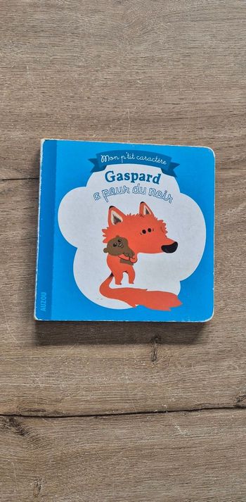 Livre Gaspard a peur du noir