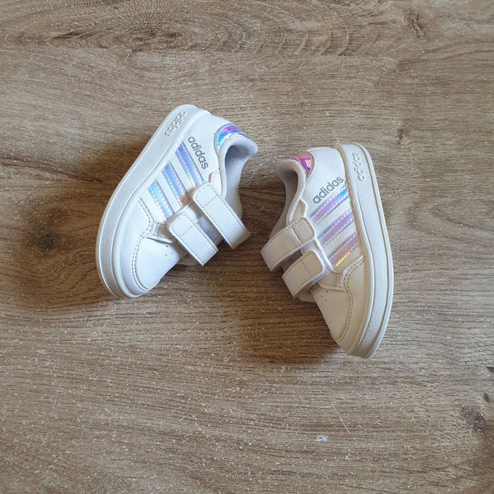 🩷 Baskets adidas a scratch pointure 20 #emyfleury_pointure20fille - photo numéro 4