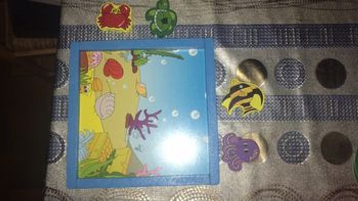 Cadre en bois « la plage » 0/2ans - photo numéro 2