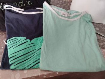 deux tee shirt Bonprix taille 48/50