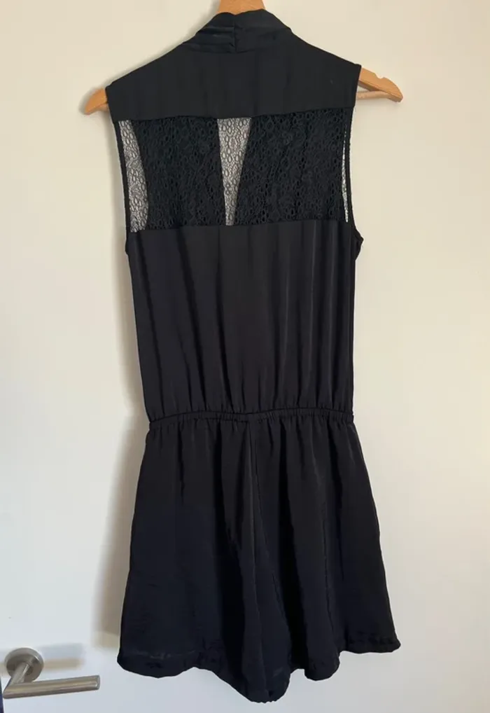 Combi short satinée noire Vila - photo numéro 7