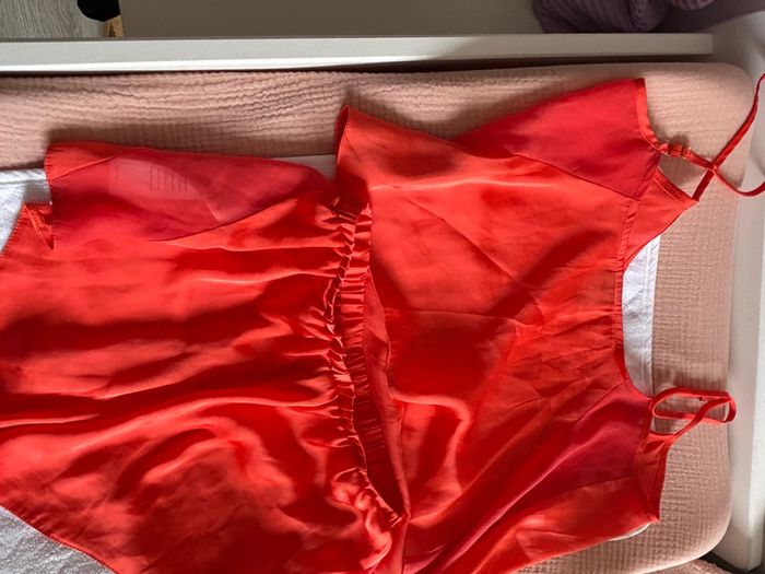 Ensemble caraco et short orange ASOS Taille XS - photo numéro 7