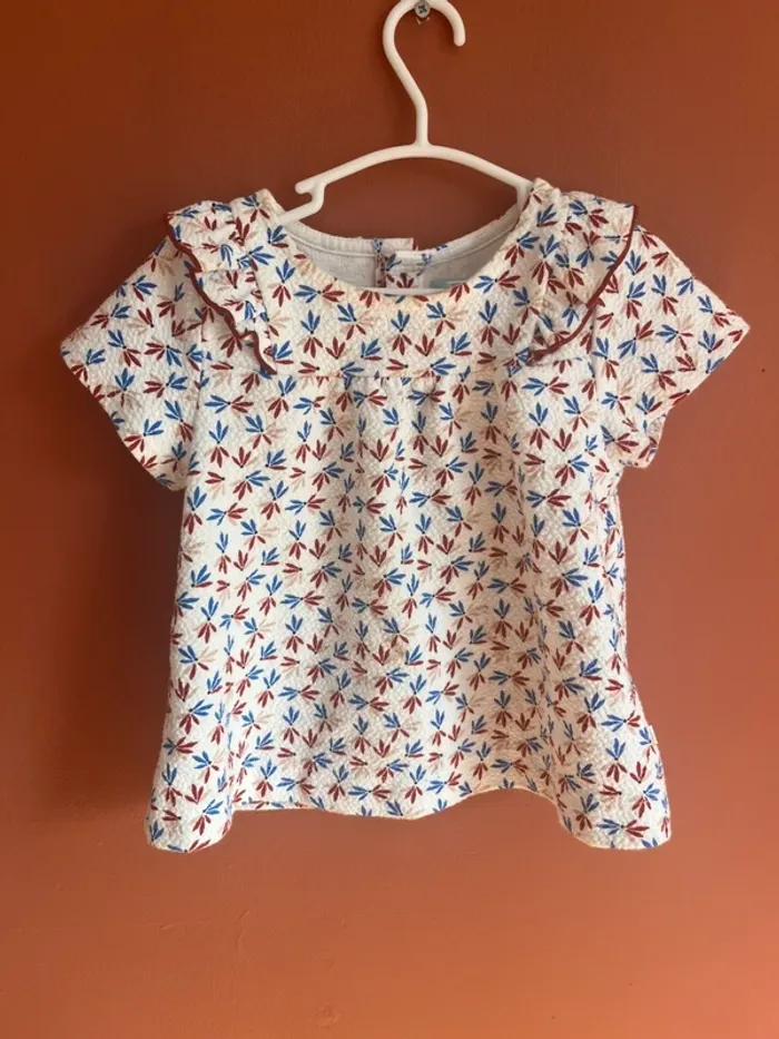 T-shirt blouse obaibi 23 mois