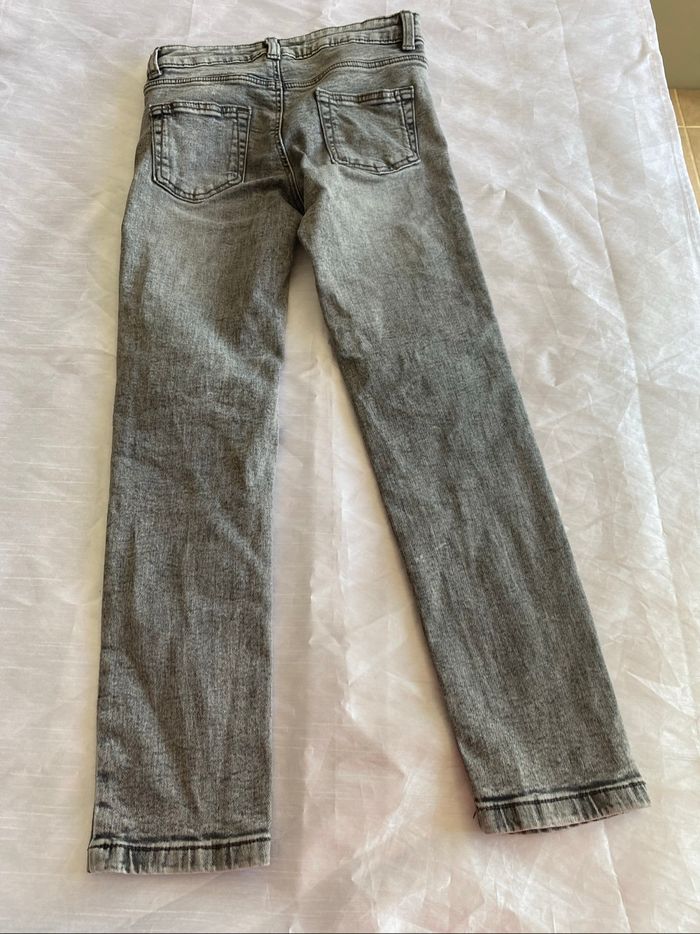 Jean skinny slim gris - photo numéro 4