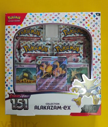 Coffret collection Alakazam pokémon 151