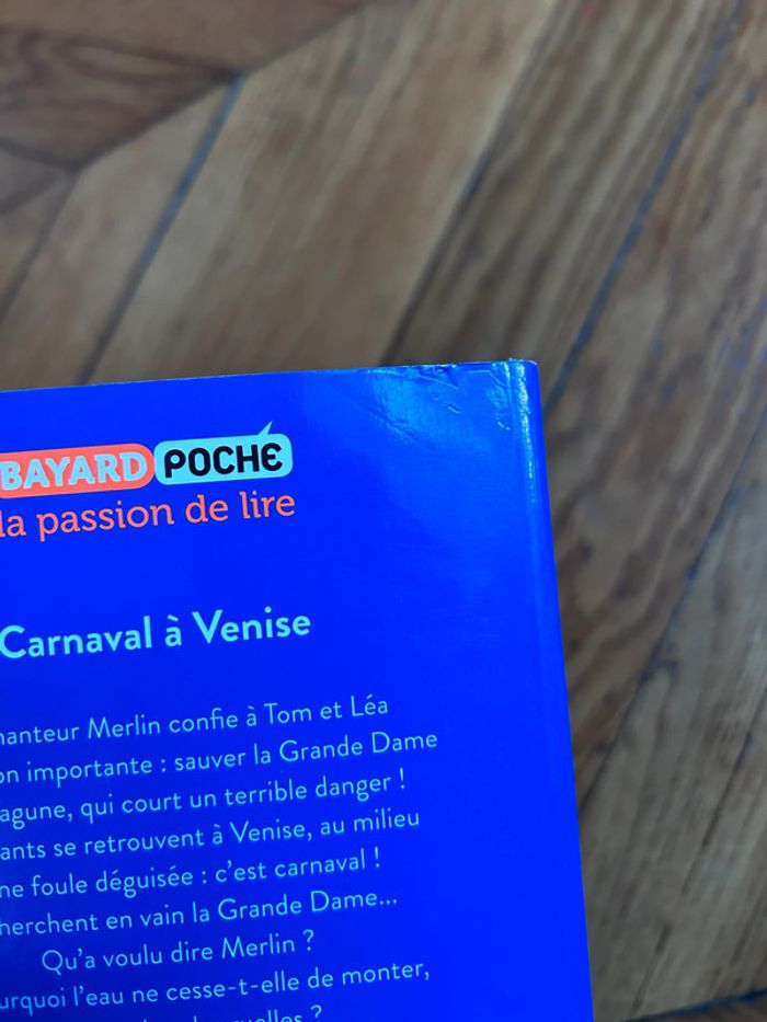 Livre la cabane magique carnaval à Venise Mary Pope Osborne - photo numéro 6