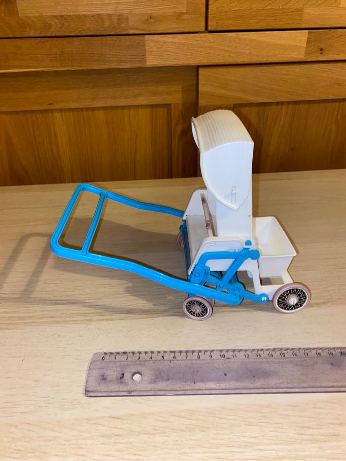 Mattel poupée poussette double 1984 baby doll strollers famille doucoeur - photo numéro 10