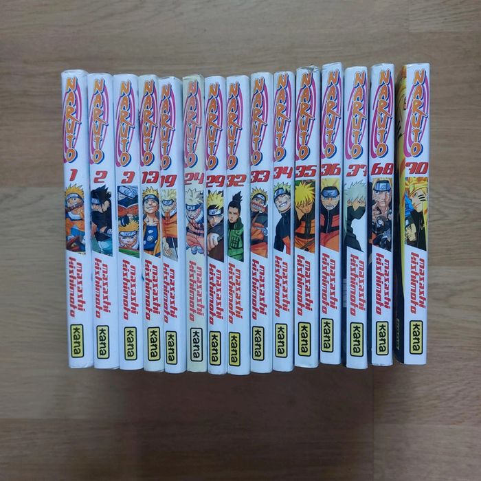 15 Tomes Manga Naruto