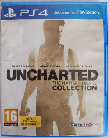 Jeu Vidéo PlayStation 4 PS4 Uncharted The Nathan Drake Collection CD Seule