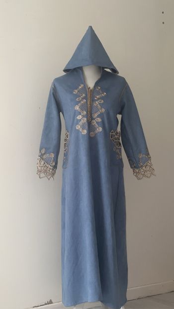 Robe bleu