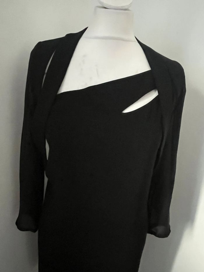 Robe noire déstructurée the Kooples XS comme neuve - photo numéro 4