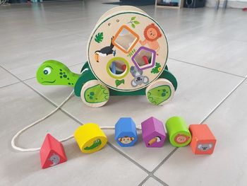 Jeu en bois motricité