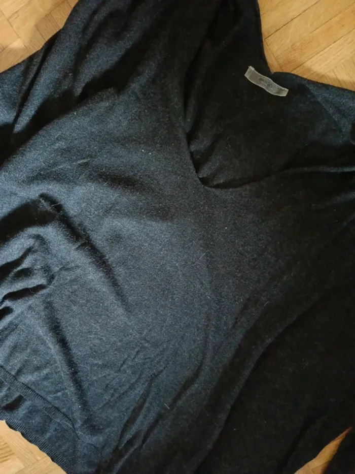 Pull gris Mango T.M - photo numéro 3