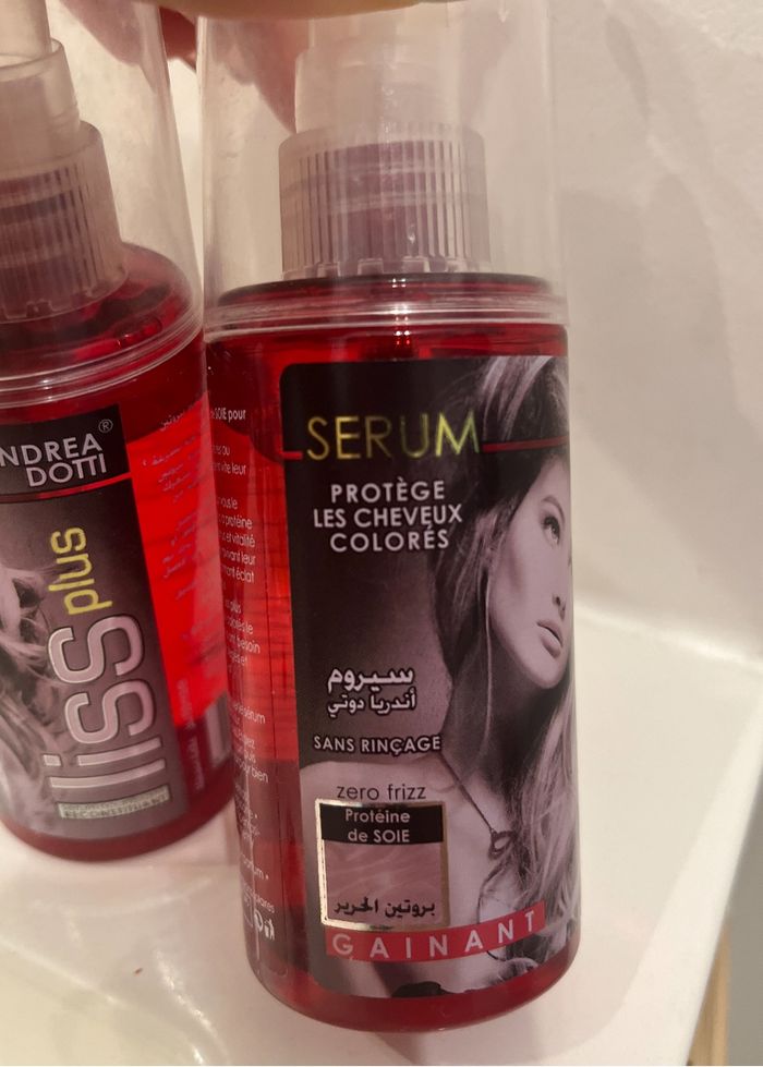 Lot de 2 sérum Andrea Dotti Liss Plus Gainant - photo numéro 2