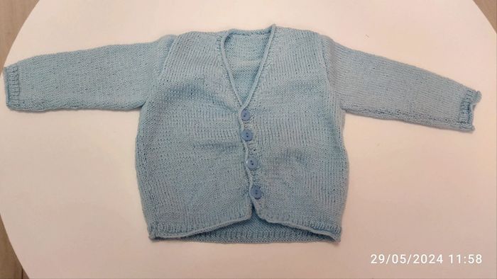 Gilet fait main 3 mois