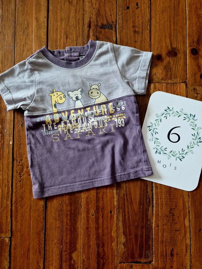 T-shirt manches courtes 6 mois