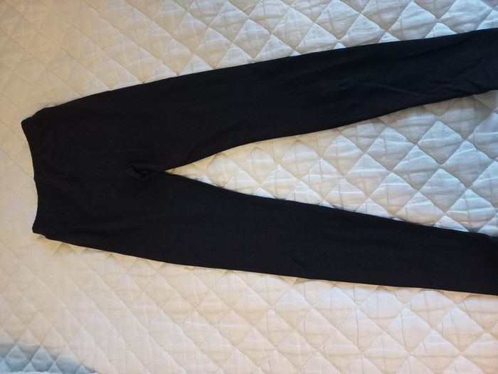 Legging long de couleur noire - fille 10 ans - Vertbaudet - photo numéro 3