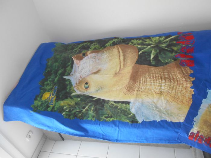 Housse de couette dinosaures et sa taie d'oreiller (Disney) - photo numéro 2