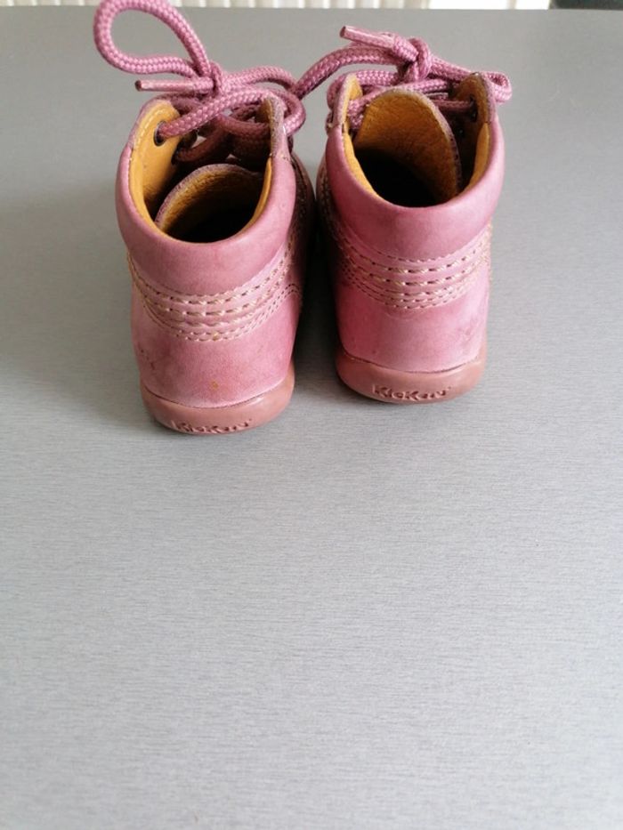 Bottines rose kickers T20 - photo numéro 4