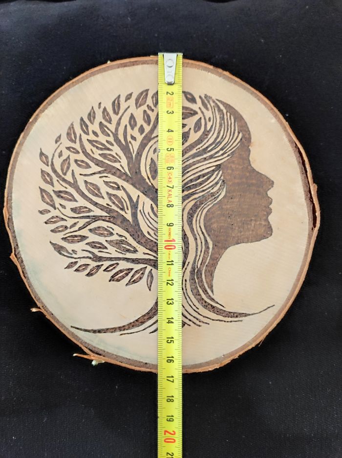 Rondin arbre de vie femme - photo numéro 4