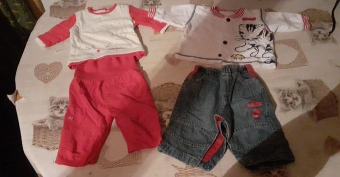 Ensembles garçon 1 mois